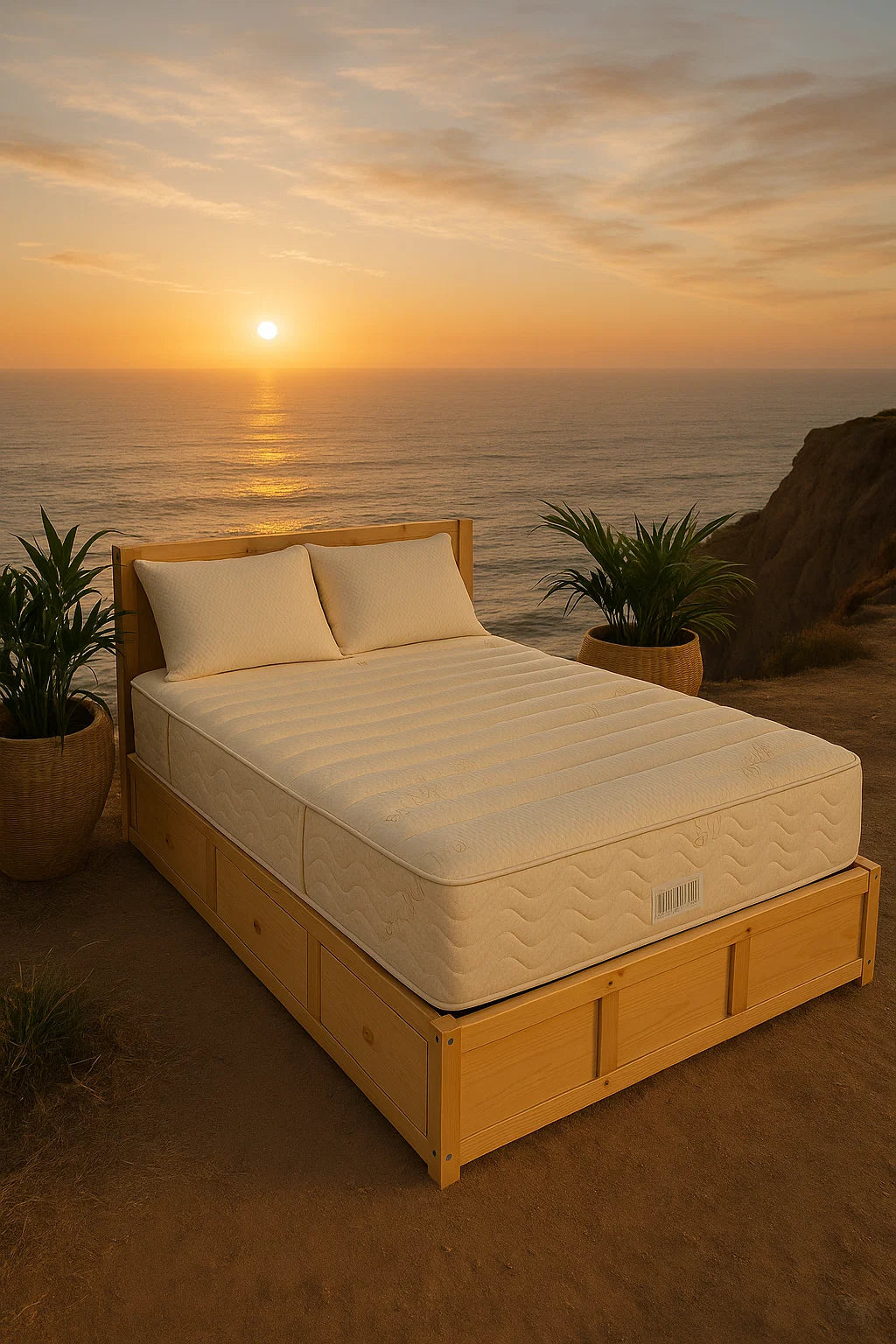 10" Tall High Profile 100% Certified Organic Latex Mattress